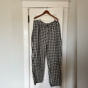 Black and White Checkered Pants Lucy and Yak